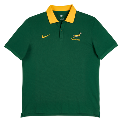 Nike Springboks Heren Piqué Polo Gorge Green