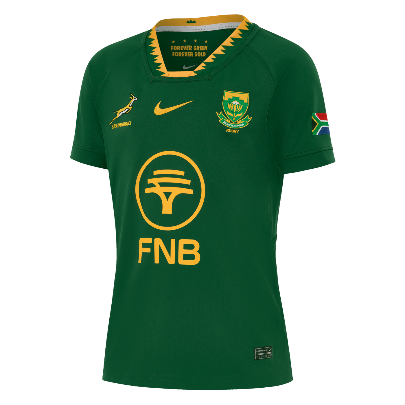 Nike Springboks Kids Stadium Home Rugby Shirt