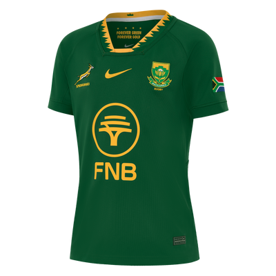 Nike Springboks Kids Stadium Home Rugby Shirt