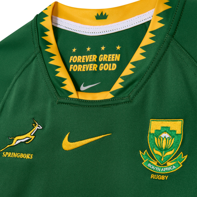 Nike Springboks Kids Stadium Home Rugby Shirt