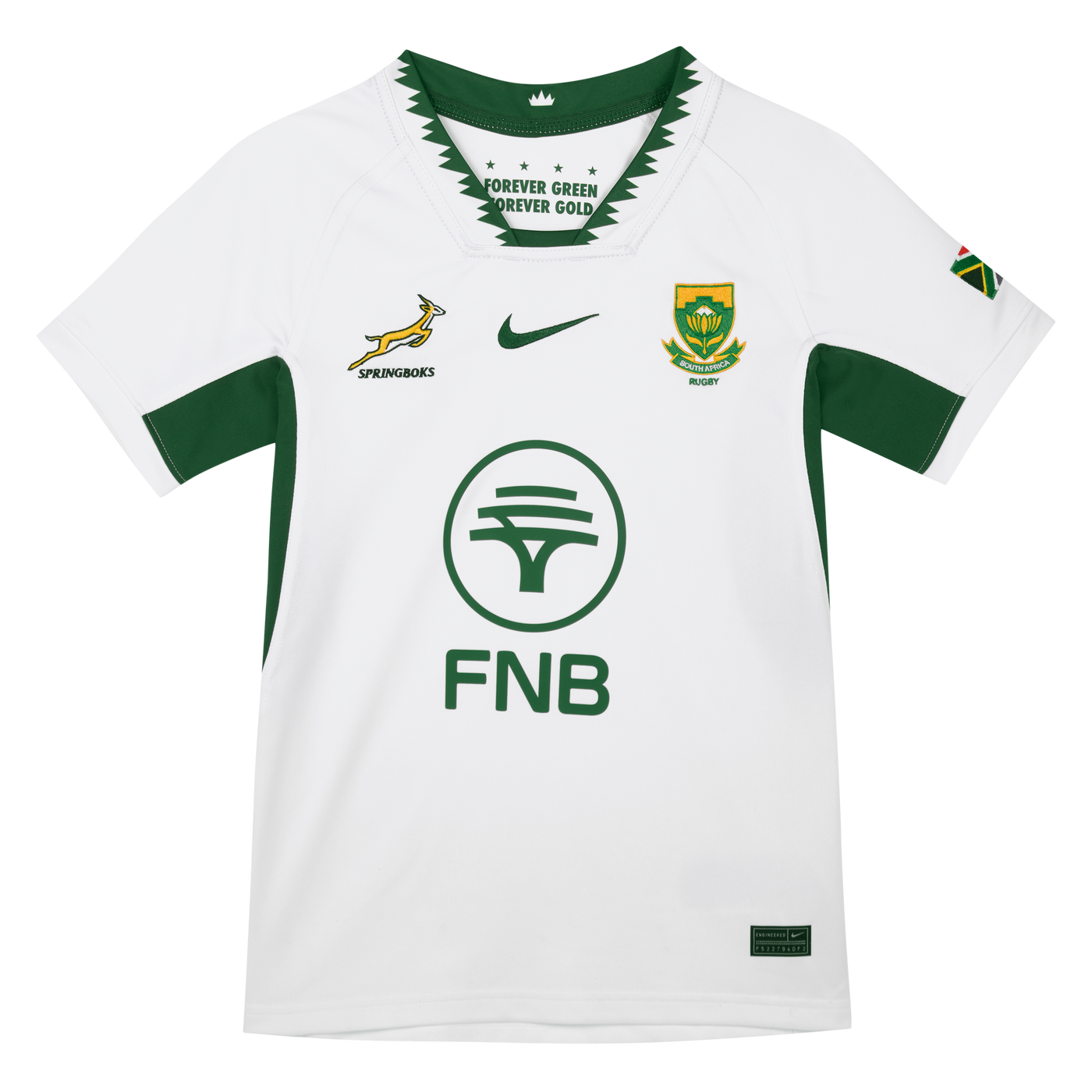 Nike Springboks Kids Stadium Away Rugby Shirt