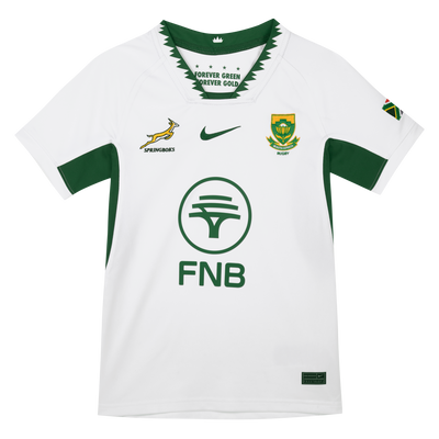 Nike Springboks Kids Stadium Away Rugby Shirt
