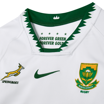 Nike Springboks Kids Stadium Away Rugby Shirt