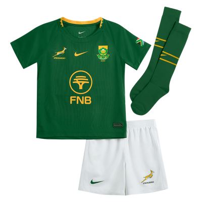 Nike Springboks Little Kids Stadium Home Kit Gorge Green