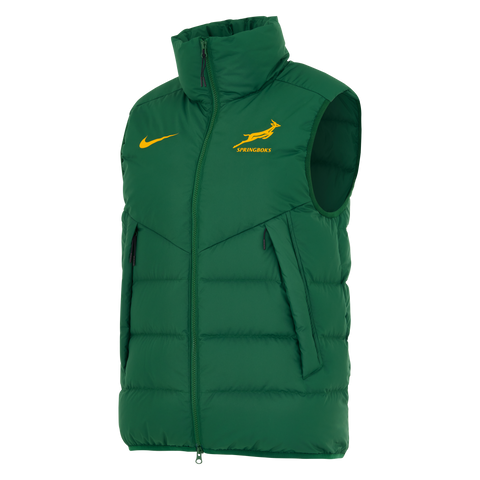 Nike Springboks Heren Sideline Fill Vest Gorge Green