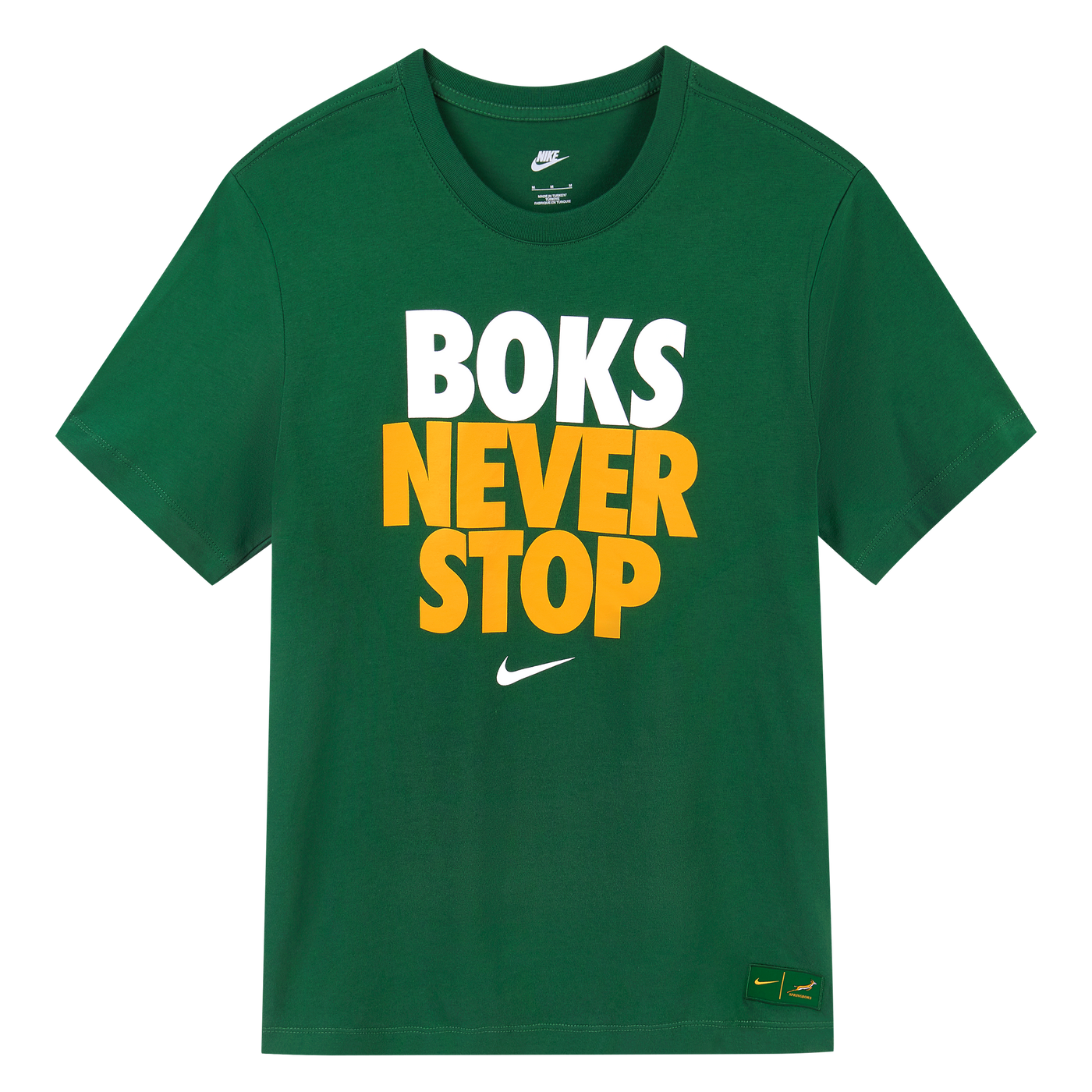 Nike Springboks Never Stop T-shirt Heren