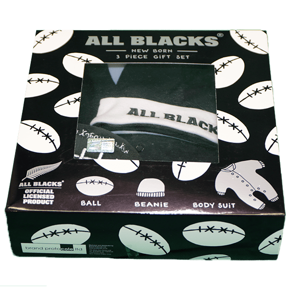 All Blacks Baby 3-Delige Geschenkset