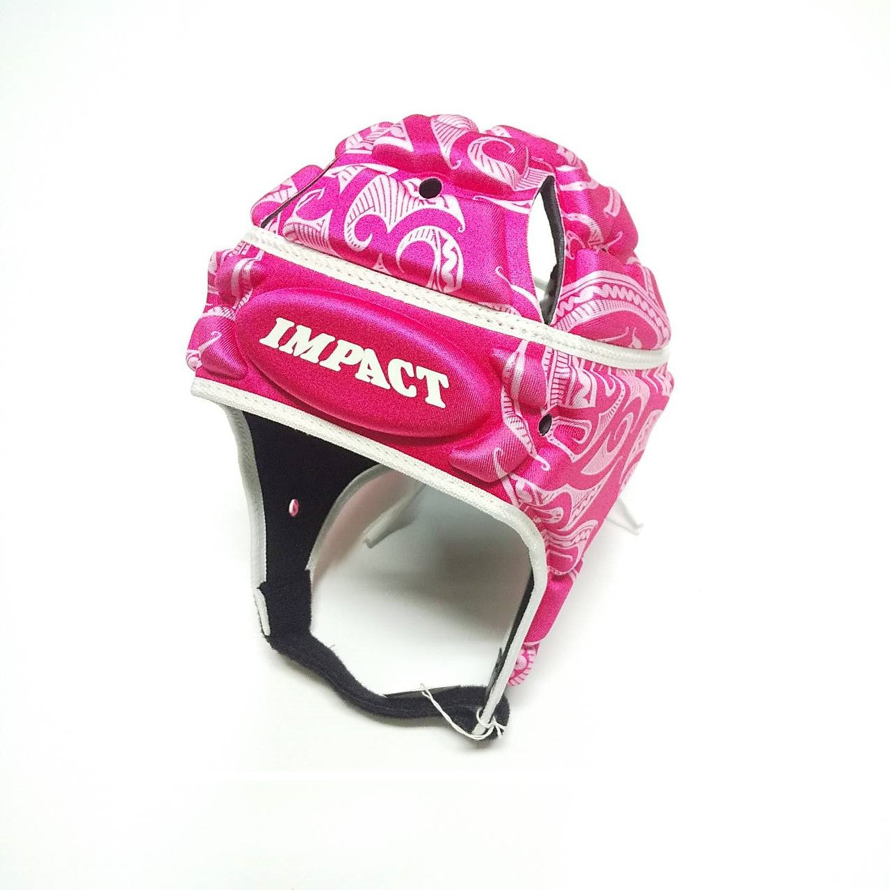 Impact Rugby Kiwi Black/Pink Scrum Cap