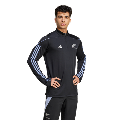 All Blacks Rugby LS Fleece Top Heren Blue Spark