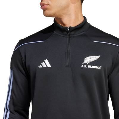 All Blacks Rugby LS Fleece Top Heren Blue Spark