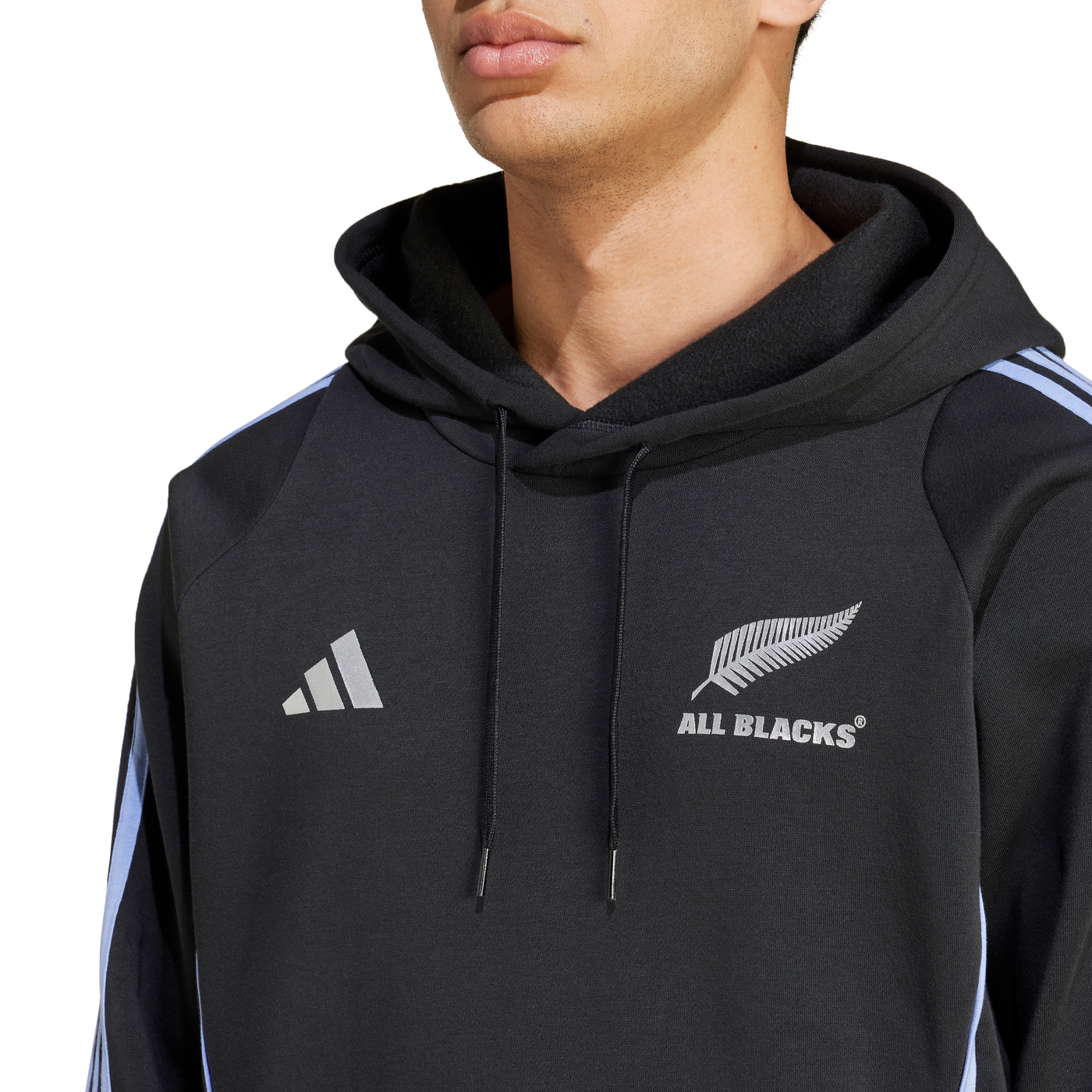 All Blacks Rugby Hoodie Heren Blue Spark