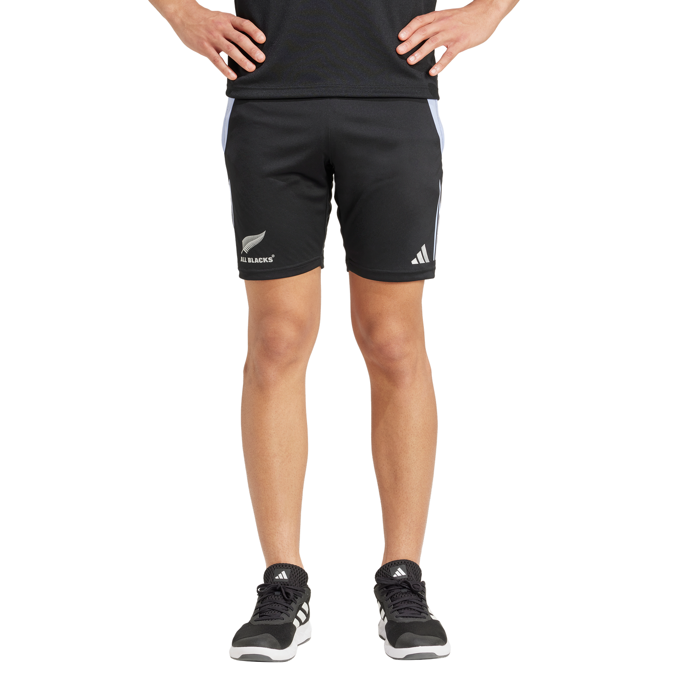 All Blacks Rugby Gymshort Blue Spark