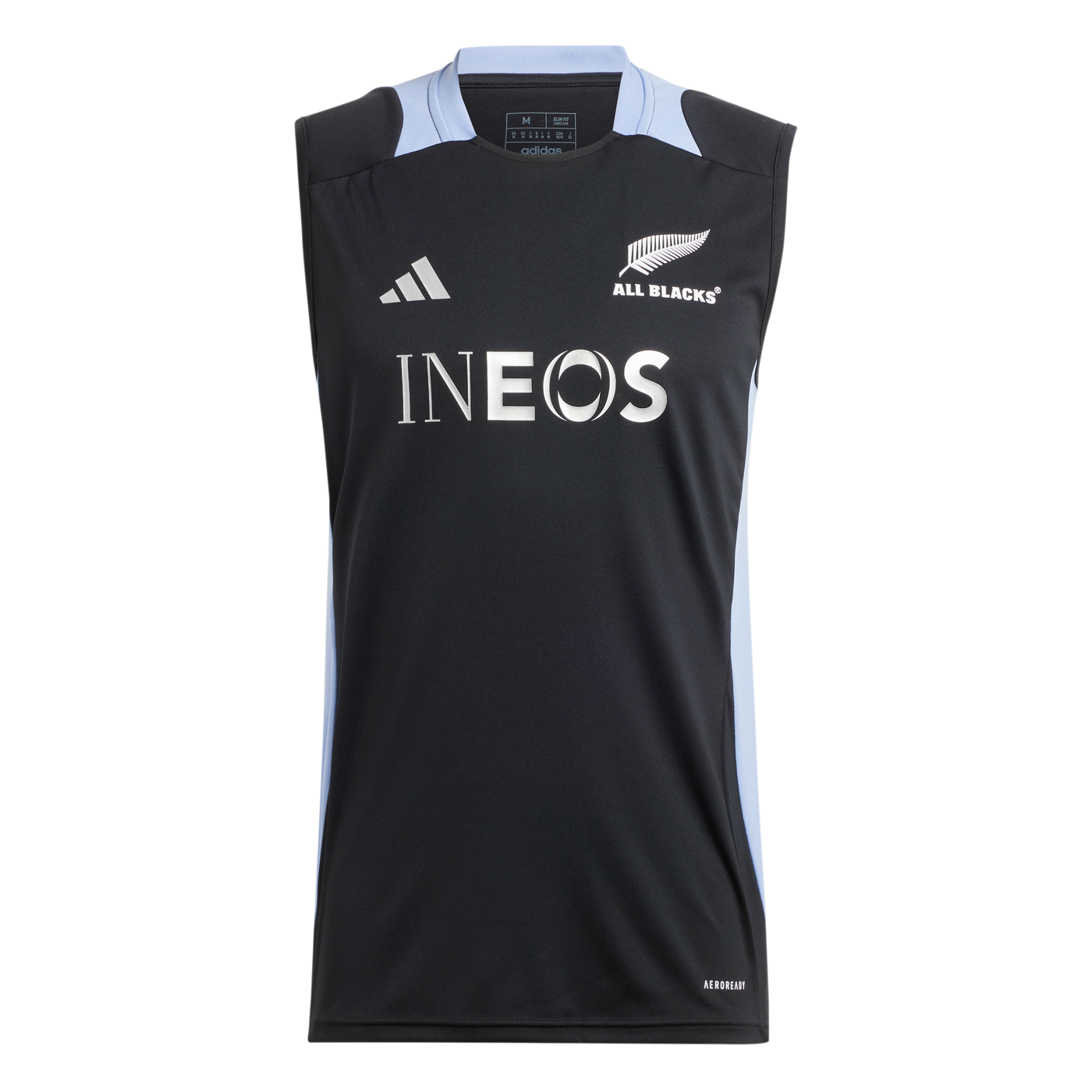 All Blacks Rugby AEROREADY Singlet Heren