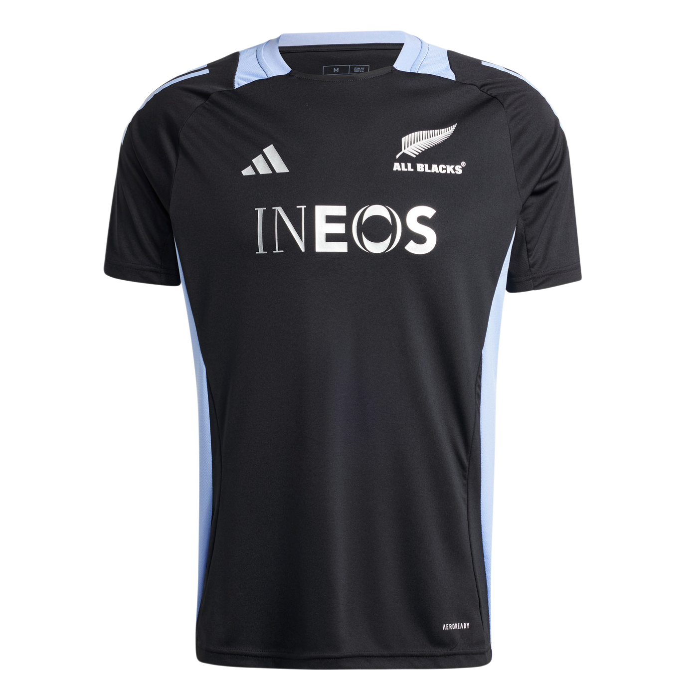 All Blacks Rugby Home Performance T-shirt Blue Spark