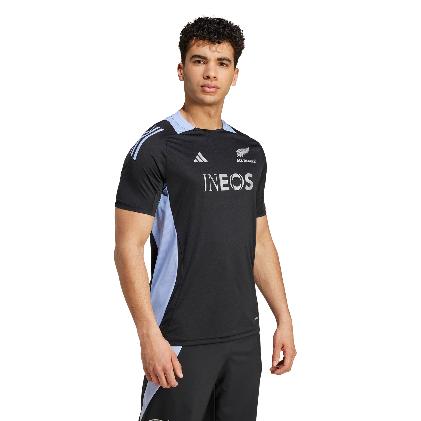 All Blacks Rugby Home Performance T-shirt Blue Spark