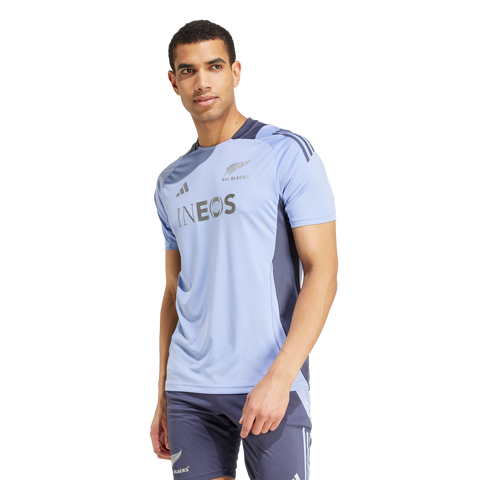 Adidas All Blacks Rugby Performance T-shirt Blue Spark
