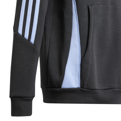 Adidas All Blacks Rugby Hoodie Kids Blue Spark