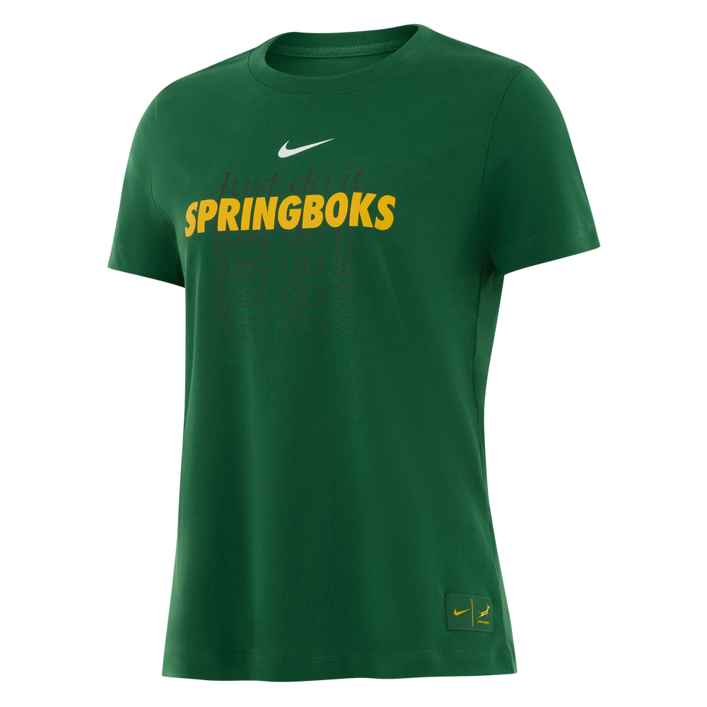 Nike Springboks Just Do It T-Shirt Dames