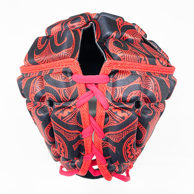 Impact Rugby Kiwi Black/Red Scrumcap