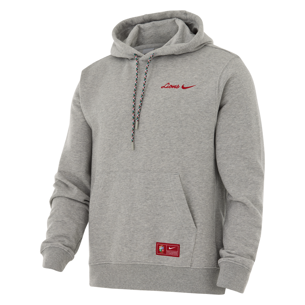 Nike British & Irish Lions Swoosh Hoodie Unisex Grijs