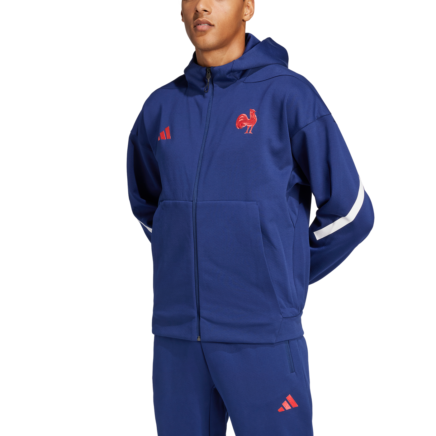 adidas Frankrijk Travel Z.N.E. Sportjack met Capuchon