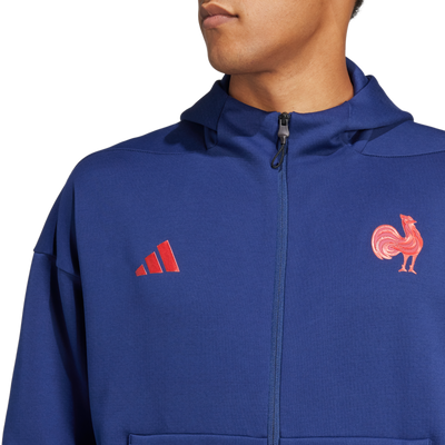 adidas Frankrijk Travel Z.N.E. Sportjack met Capuchon