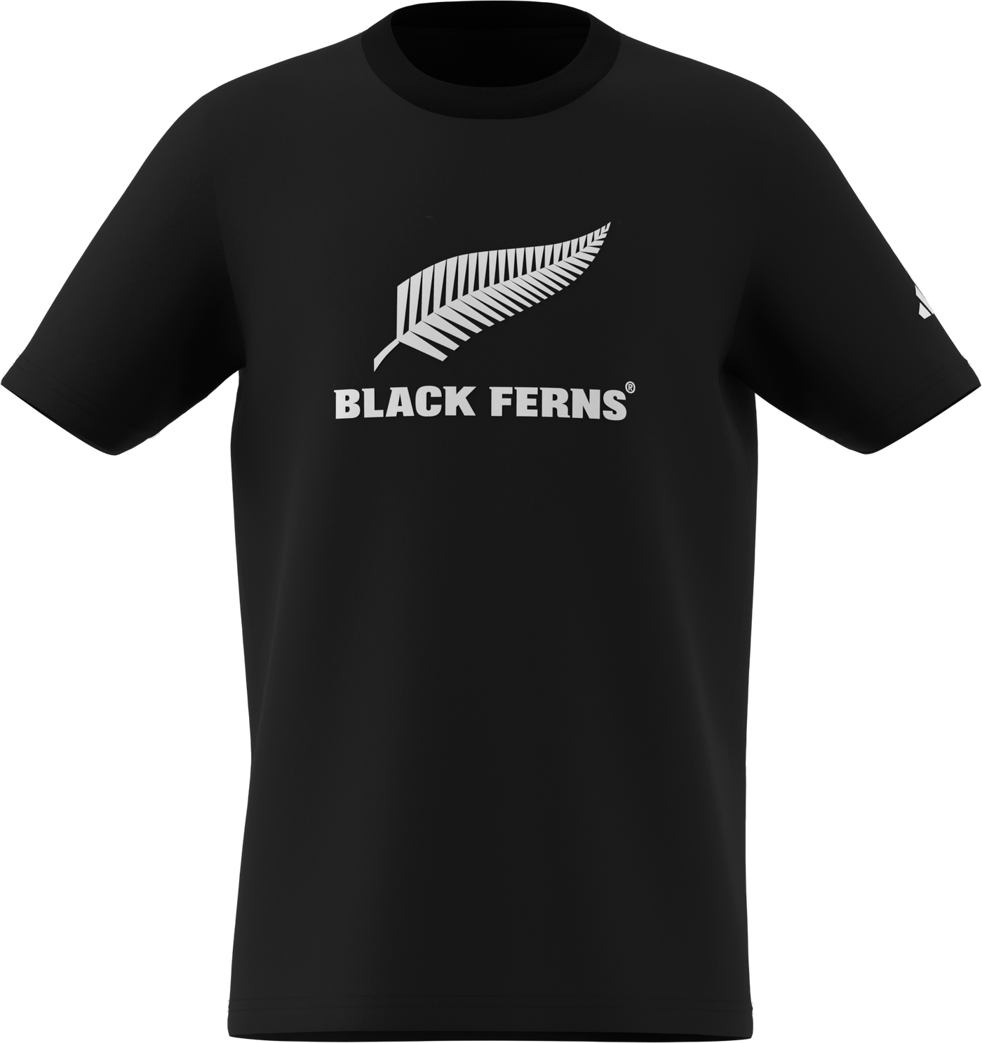 adidas Black Ferns Logo T-shirt Kids Zwart