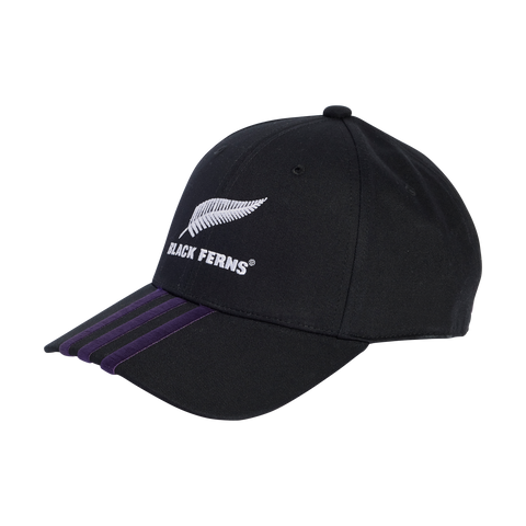 adidas Black Ferns 3-Stripes Baseball Cap
