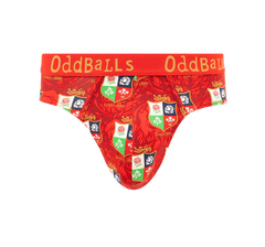 OddBalls British & Irish Lions Australia Heren Slip Katoen