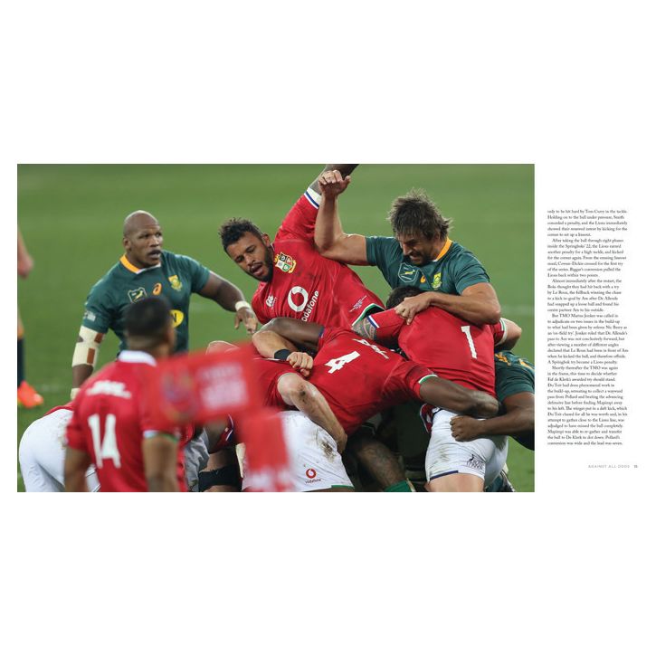 Against all odds British and Irish Lions - Koffietafelboek