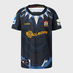 Classic Chiefs Black Panther Replica Rugby Shirt Kids