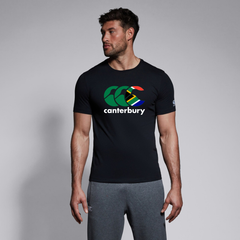 Canterbury Zuid Afrika CCC Flag T-shirt Heren