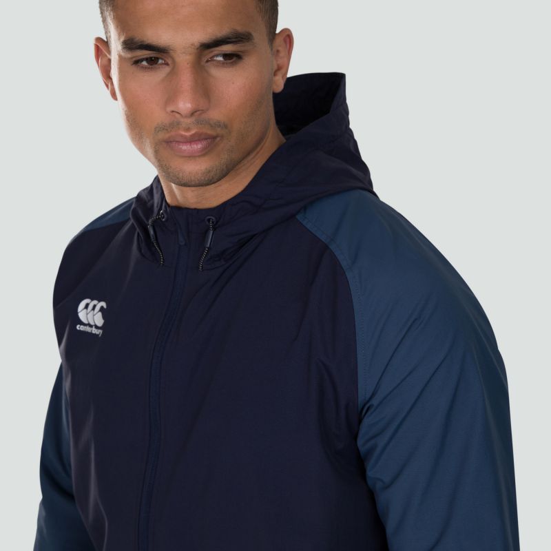 Canterbury Pro II Vaposhield FZ Rain Jacket Navy