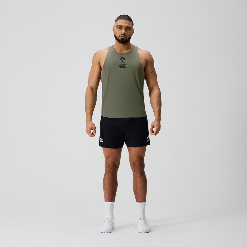 Canterbury Ierland IRFU Rugby Heren Training Singlet 2025/26 (vanaf 31-10 verkrijgbaar)