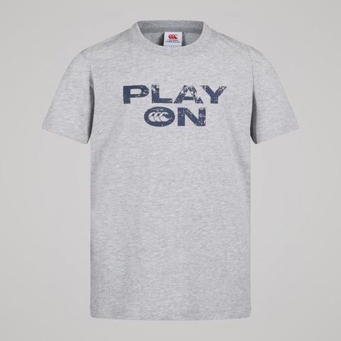 Canterbury Junior Unisex No Drop Kicks T-shirt Grijs