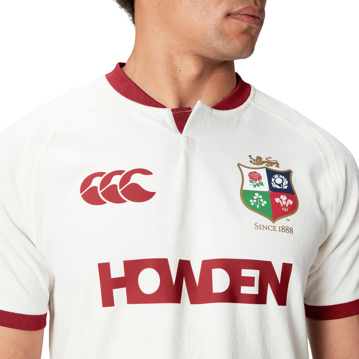 Canterbury British & Irish Lions AU 2025 Training Rugby Shirt Wit Heren