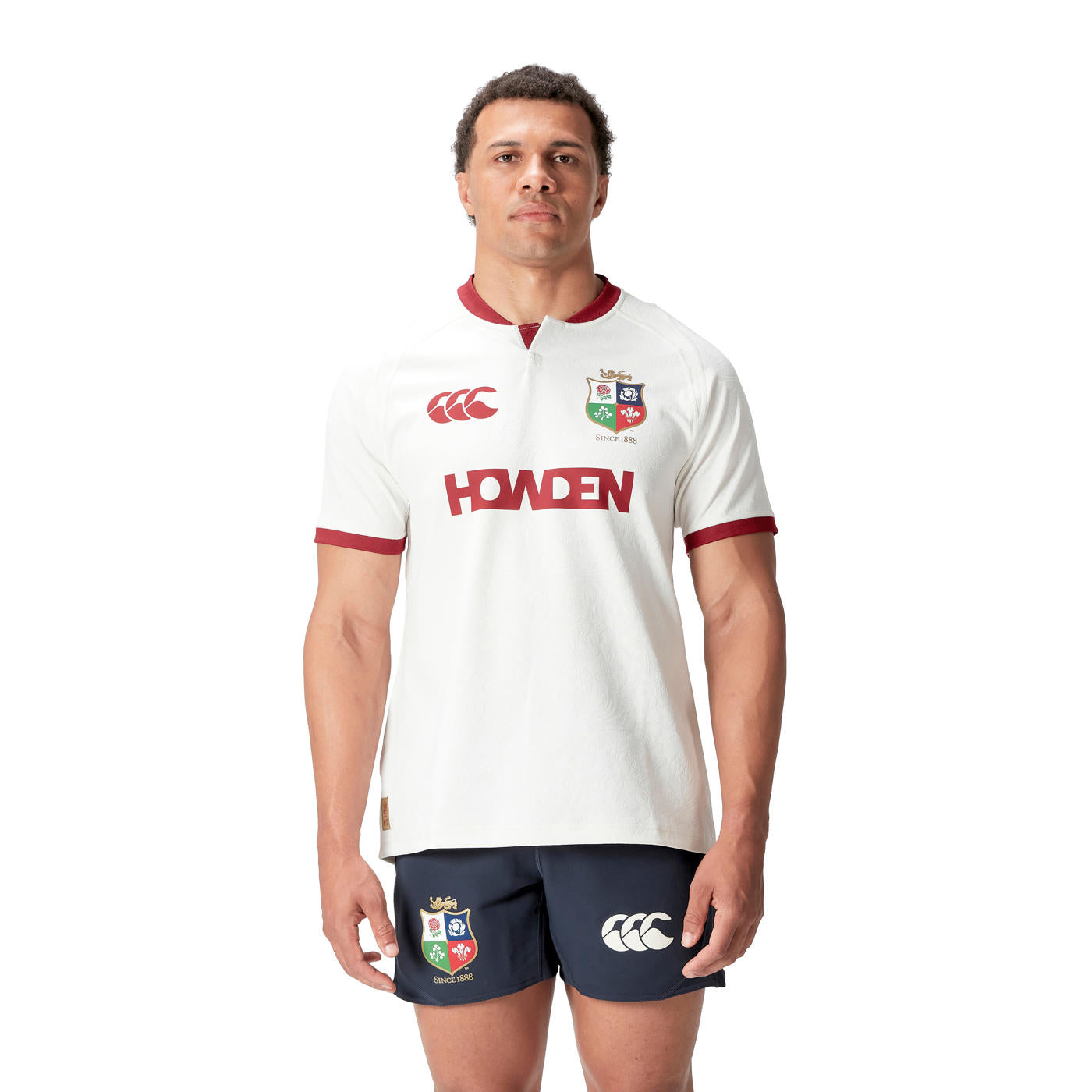 Canterbury British & Irish Lions AU 2025 Training Rugby Shirt Wit Heren