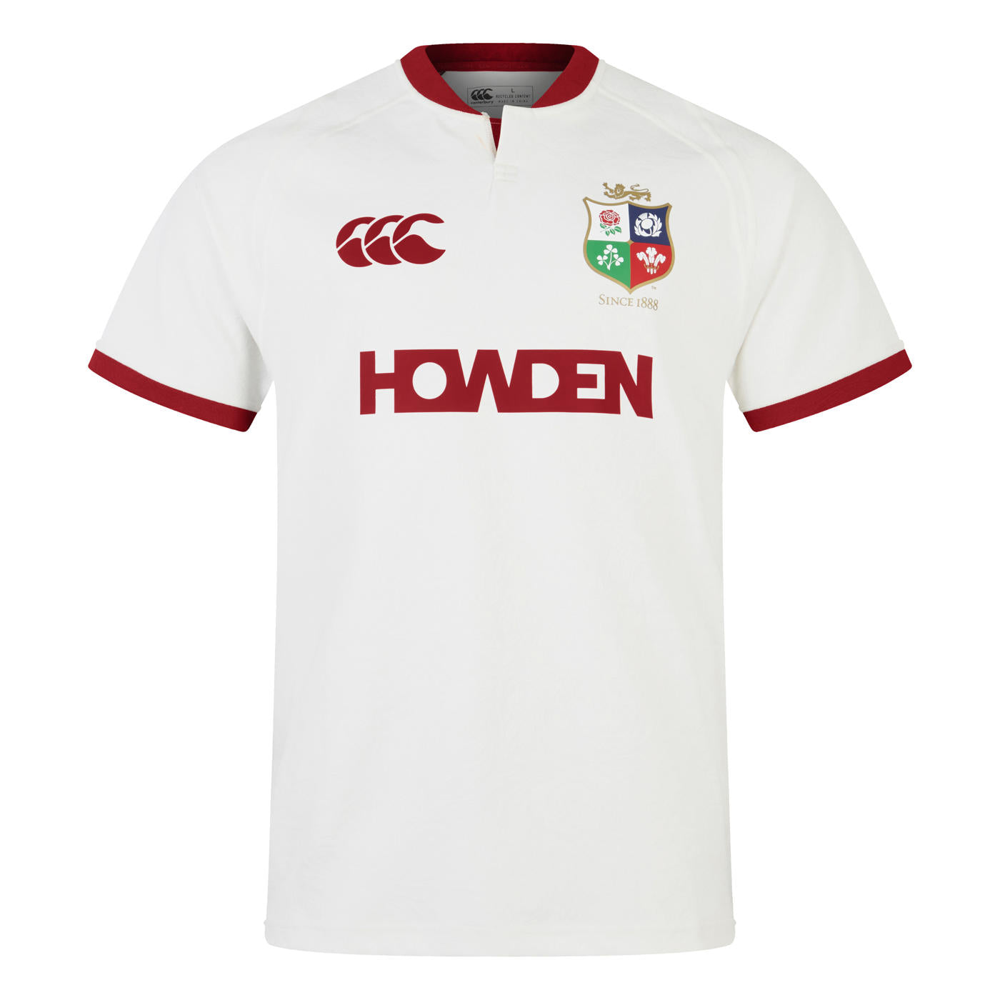 Canterbury British & Irish Lions AU 2025 Training Rugby Shirt Wit Heren