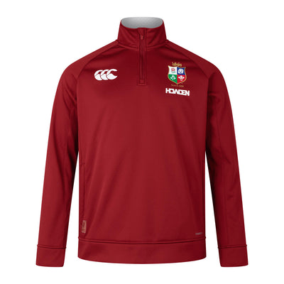 Canterbury British & Irish Lions Heren 1/4 Zip Fleece Rood Heren