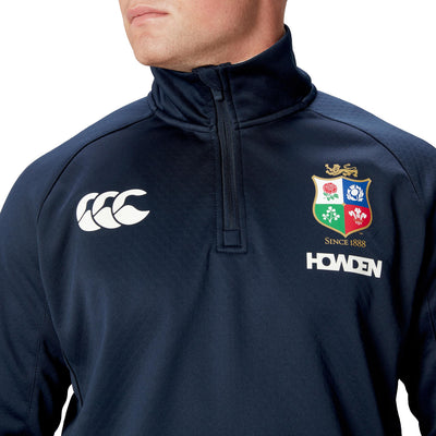 Canterbury British & Irish Lions Heren 1/4 Zip Fleece Donkerblauw Heren