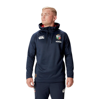 Canterbury British & Irish Lions Heren 1/4 Zip Hoodie Donkerblauw