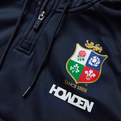 Canterbury British & Irish Lions Heren 1/4 Zip Hoodie Donkerblauw