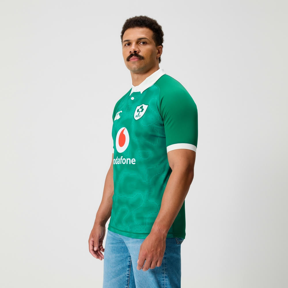 Canterbury Ierland IRFU Rugby Heren Home Pro Shirt 2025/26 (verkrijgbaar vanaf 31-10)