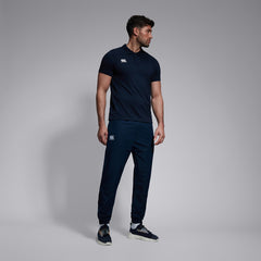 Canterbury Club Plain Tapered Cuff Track Pants Heren Navy