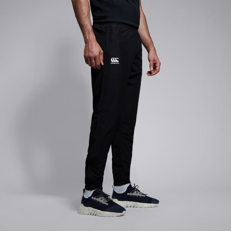 Canterbury Club Plain Tapered Cuff Track Pants Heren Zwart