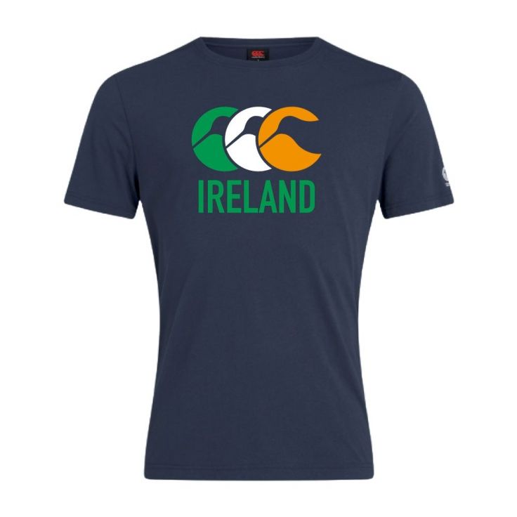 Canterbury T-shirt Ierland Heren Navy