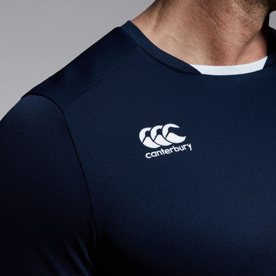 Canterbury Heren Club Dry T-shirt Navy