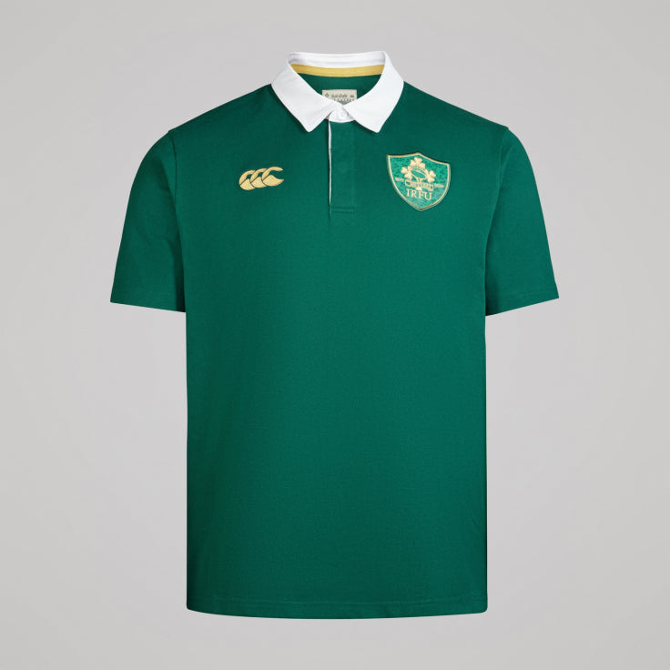 Canterbury Ireland 150th Anniversary Home SS Classic Jersey Heren Groen