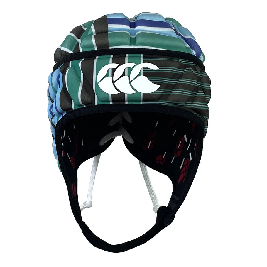 Canterbury Uglies Raze Headguard Senior Green Camo