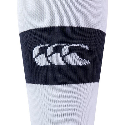 Canterbury Team Hooped Socks Navy/wit Junior